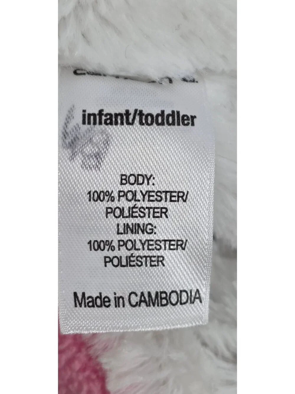 Carhartt Infant Toddler Pink Fleece Sherpa Trapper Hat